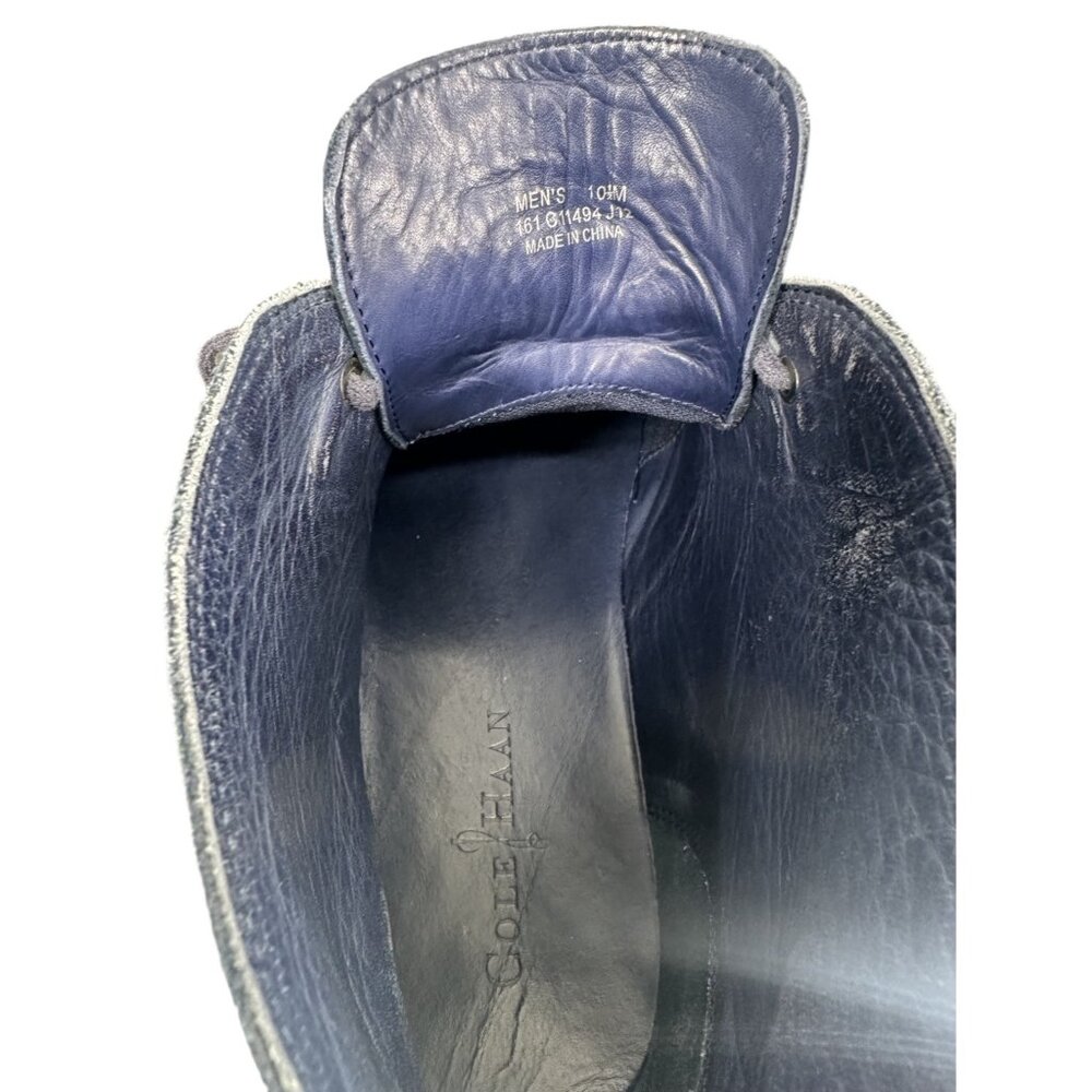 Cole Haan Men’s Blue Suede Chukka Desert Boots Size 10.5M - Picture 7 of 9